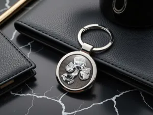 Metal Keychain Durable Design Limited Style
